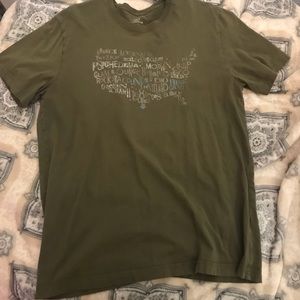 Converse Army Green Tee